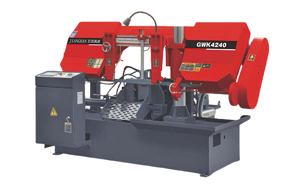 绵竹GWK4240数控双柱卧式带锯床
